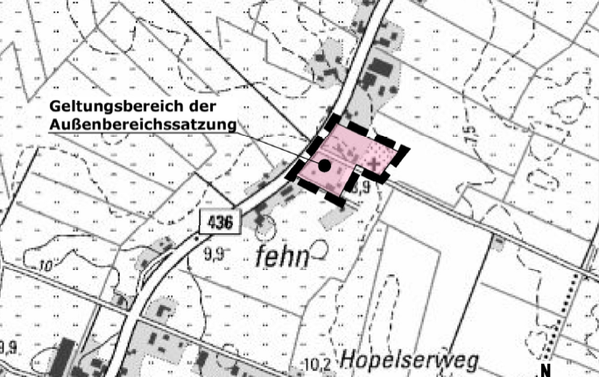 Bauleitplanung Friedhofsweg